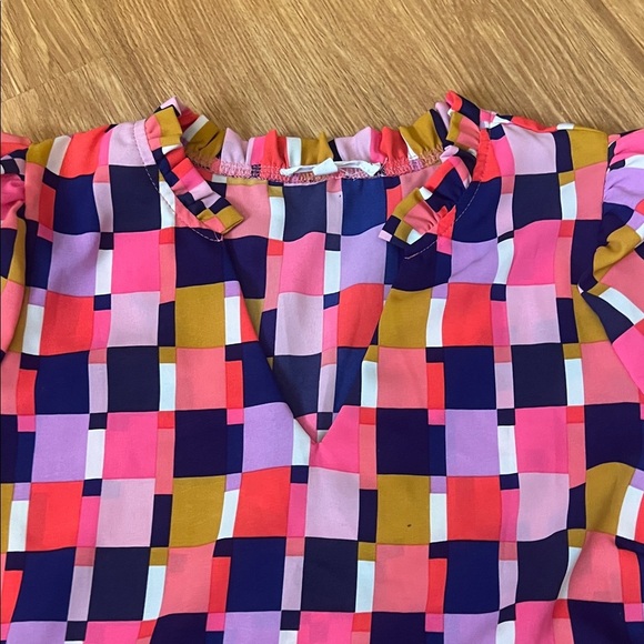 Michelle McDowell Colorful Geometric Maxi Dress XS excellent condition. - Picture 3 of 5